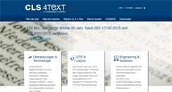 Desktop Screenshot of 4-text.de